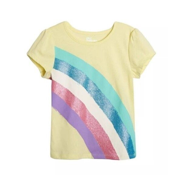 EPIC THREADS Toddler Girls Rainbow T-shirt size 3T/3 - Picture 2 of 3